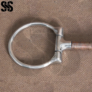 Premium Equestrian Mouth Snaffle Bits Stainless Steel Gentle Control <b>Stable</b> Side Support Customized Colors for Durable Riding - Product Image 5