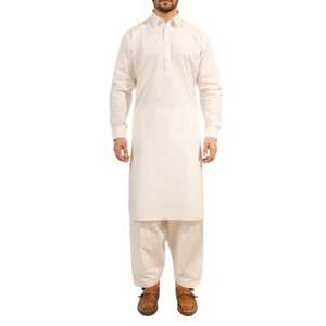 Shalwar Kameez pour hommes, best-seller, long, grande taille, respirant, polyester/coton, tailles et designs personnalisés - Product Image 1