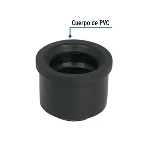 Caja 10 Pezones de PVC 1-1/2 'X 1-1/4' Accesorios de cabeza Foset Suave PN16 NPT Soldadura Acero inoxidable Cobre para forja forjada con agua - Product Image 2