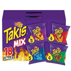 Achetez en gros des chips Takis Fuego toutes saveurs, chips de tortilla roulées Takis, achetez en ligne des snacks épicés en gros, commandez maintenant, en vente. - Product Image 1