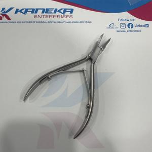 Kaneka กรรไกรตัดเล็บแบบโค้งงอ, กรรไกรตัดเล็บสแตนเลสแบบมืออาชีพสำหรับนิ้วและนิ้วเท้าที่เปิดกรามกว้าง - Product Image 6