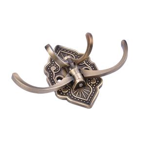 ที่แขวนผนังดีไซน์สวยงามตะขอแขวนผนังทำจากทองเหลืองพร้อมเปลือกดีไซน์ชุบทอง - Product Image 5