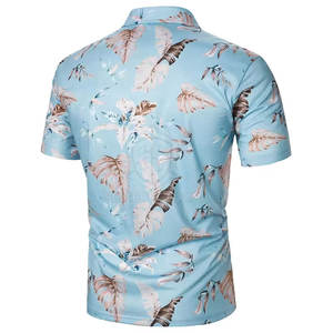 2024ทรงสลิมฟิตสำหรับผู้ชายเสื้อยืดโปโลผ้าฝ้ายพิมพ์ซับลิเมชัน/เส้นใยไม้ไผ่สไตล์ใหม่สำหรับใช้งานกลางแจ้ง - Product Image 3