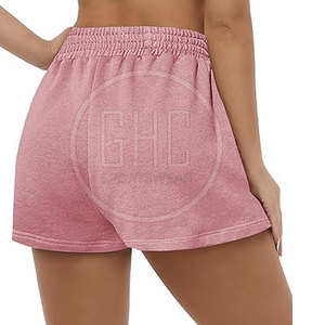 Personalizable Color Nuevo Estilo Mujeres Sweat Short Para Venta En Línea Mujeres Sweat Shorts En Bajo Moq - Product Image 2