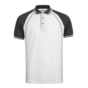 Chemises piquées pour hommes de haute qualité, personnalisables avec logo imprimé, séchage rapide, contraste de couleurs, col et poignets côtelés, manches courtes, pour le travail. - Product Image 1