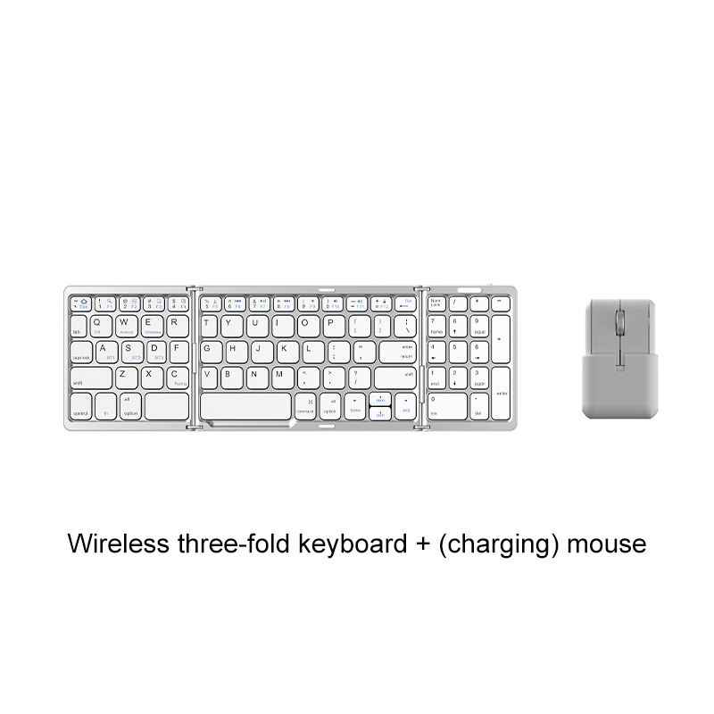 White Keyboard & Mouse Combo