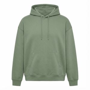 Dernier modèle de sweat à capuche oversize en coton pour homme, pull à logo personnalisé, streetwear, sweat à capuche ample à épaules tombantes, lourd, au meilleur prix - Product Image 3