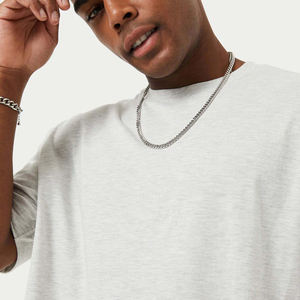 T-shirt unisexe à épaules tombantes, coupe ample, streetwear, tee-shirt uni, 100% coton, tendance, confortable, décontracté, haut tendance 2025 - Product Image 6