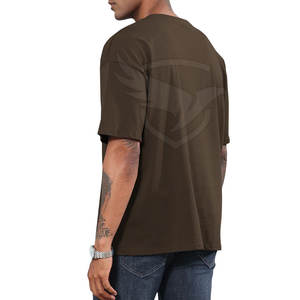 Venta caliente camiseta transpirable camiseta hombres ropa de calle cómoda precio al por mayor camiseta de gran tamaño - Product Image 3