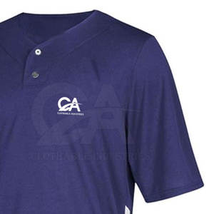 Nueva llegada 2025 botón personalizado Jersey diferente diseño mejor precio botón Jersey para ropa deportiva - Product Image 4