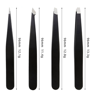 Recién llegado, pinzas para cejas, el mejor diseño, instrumentos de belleza de acero inoxidable con impresión de logotipo personalizado - Product Image 6