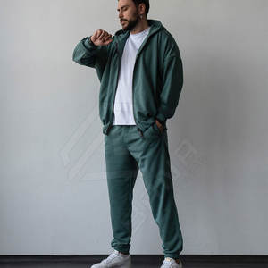 Chándales para hombre, chándal propio personalizado, ropa de entrenamiento para correr, chándal informal de invierno personalizado Oem para correr, chándal de gran tamaño para hombre - Product Image 5