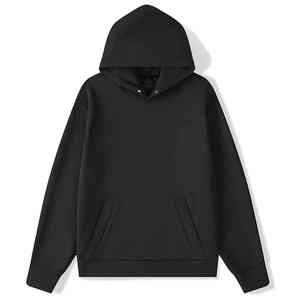 Personnalisé de qualité supérieure 100% coton écologique respirant printemps automne hiver rue Hip Pop style uni pull pour hommes - Product Image 6