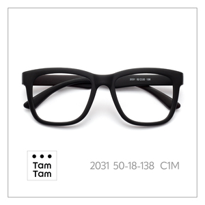 TamTam Best Quality <b>Acrylic</b> Black C1 Classic Style Square Full-Rim Sunglasses Blue Light Blocking Durable Eyeglass <b>Frames</b> - Product Image 2