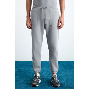 Pantalones Deportivos GRIMELANGE Goran para Hombre, de Algodón Orgánico, con Forro Polar, Bolsillos y Puños Elásticos - Product Image 4