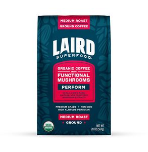 กาแฟเพอรูคั่วกลาง Laird Superfood ผสมเห็ดเพื่อสุขภาพ ขนาด 20 ออนซ์ กระเป๋า - Product Image 6