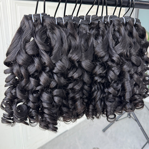 Extensions de cheveux humains bruts cambodgiens de haute qualité, ondulés, couleur naturelle, pour usage professionnel en salon - Product Image 5