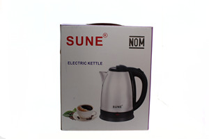 SUNE bollitore elettrico in acciaio inox con tecnologia a bollitura rapida resistente corpo in metallo impugnatura ergonomica spegnimento automatico - Product Image 3