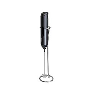 Fouet à <span class=keywords><strong>lait</strong></span> électrique en acier inoxydable alimenté par batterie pour café - Utilisation domestique, cuisine, camping - Fouet Dutewo - Product Image 2
