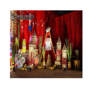 Lampe en bois marocaine à thème arabe de luxe moderne avec livraison rapide pour la décoration intérieure/extérieure et l'utilisation sur scène - Product Image 1