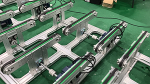 Bifa Pvc/Pu/Rubber <span class=keywords><strong>Dual</strong></span>-Line Strandtransport Distributieriem Transportband Voor Productroutering En Controle - Product Image 4