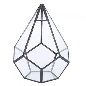 Reasonable Price Tabletop Decoration 100% Handmade <b>Glass</b> Vases Wedding Centerpiece Modern Geometric <b>Glass</b> <b>Terrarium</b> Display Deco - Product Image 2