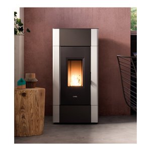 Estufa de Pellets CRISTAL 9 T1 Blanca, 8.5kW, 5 Estrellas, Clase A+, 7025033 - Product Image 2