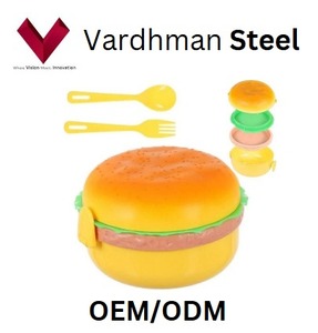 Lonchera para Hamburguesas con Cuchara y Tenedor, una Lonchera Divertida con Cuchara y Tenedor - Product Image 4