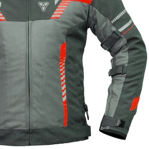Chaqueta de Motocicleta Corta Impermeable para Hombre, con Tiras Reflectantes, Protección Blindada, Resistente al Viento, para Verano e Invierno - Product Image 5