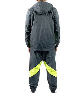 Conjunto de chándal cortavientos para correr hecho a medida, ropa deportiva, chándal de nailon cortavientos de dos piezas para hombre - Product Image 2