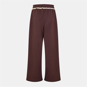 Chándal de verano con estilo de gran tamaño para mujer, chándal de felpa cálido, chándal grueso de verano sin hombros - Product Image 5