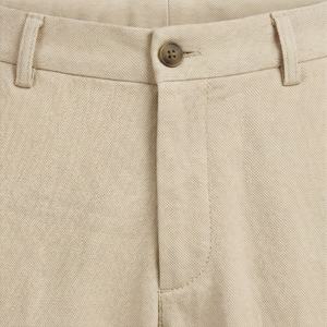 Pantalons décontractés pour hommes de style streetwear, extensibles, super flexibles, taille ajustée, coupe slim, devant plat, chino fuselé, pantalon habillé, vêtements de mode durables - Product Image 4