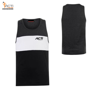 La mejor venta Slim Fit Fitness Wear Hombres Tank Top Hecho en alta calidad Made Low Moq Men Tank Top - Product Image 1