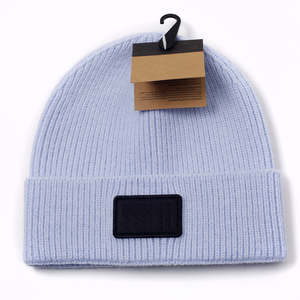 Wholesale Luxury 100% Acrylic Knitted <b>Winter</b> <b>Hats</b> <b>for</b> <b>Men</b> Women Customizable Designer Logo Soft Comfortable Travel Character - Product Image 2