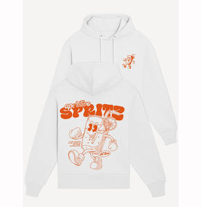 Sudadera con capucha blanca regular de algodón personalizada, Sudadera con capucha orgánica Aperitivo Spritz - Product Image 1