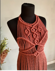 Vestido de Playa de Primera Calidad, Vestido de Maternidad, Vestido para Sesión de Fotos, Cubrebañador, Top Corto, Vestido de Playa de Macramé para Mujer - Product Image 3