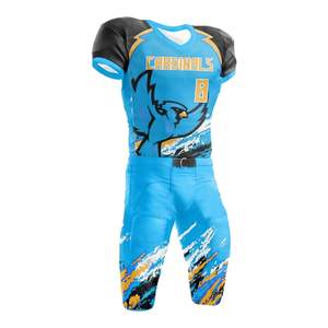 Nueva Llegada 2026: Conjuntos de Uniformes de Fútbol Americano Personalizados para Jóvenes, de Alta Calidad, Transpirables y Estampados, ¡Venta Caliente! - Product Image 1