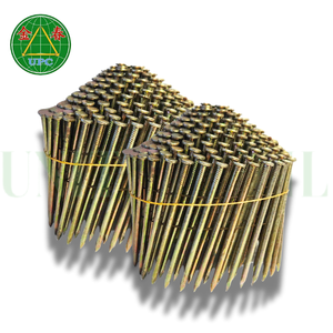 Clavos para palés de bobina de acero a precio competitivo con vástago liso y cabeza a cuadros para la fabricación de palés fabricados en Vietnam - Product Image 5