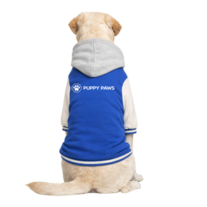 Veste universitaire pour chien, inspirée du sport, en polaire à capuche, manteau chaud et léger pour l'hiver, pour chiens - Product Image 2