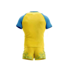 Vente en gros de maillots de rugby respirants personnalisés Vêtements de football Uniformes athlétiques de sublimation Vêtements de sport personnalisés - Product Image 3