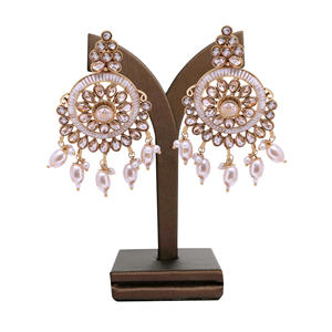 ตุ้มหูชุบ Mehandi, ชุดต่างหูสุดหรู, ต่างหูสั่งทำ, ต่างหูแฟชั่น, ต่างหูห้อย, ต่างหูดีไซเนอร์ - Product Image 1