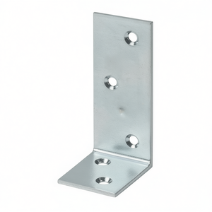 Supports et étagères de rangement en acier zingué bleu VORMANN, profilé d'angle L180x120mm, largeur 40mm, épaisseur 5mm, lot de 10 - Product Image 3