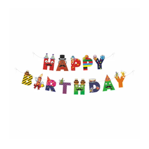 Multi Color Glitter Happy <b>Birthday</b> <b>Banner</b> Colorful Hanging Party Decoration for Kids & Adults for Best Wholesale Price - Product Image 2