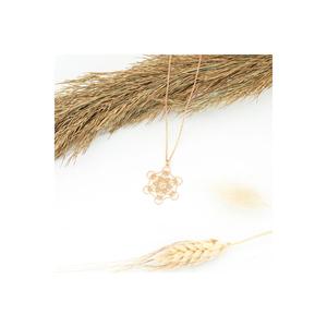Collana da donna in argento Sterling 925 a forma di Metatron simbolo