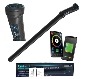 Détecteur de métaux 3D Conrad GR3 Plus prêt à l'emploi pour l'or et les trésors |   Capteur double à recherche profonde - Product Image 3