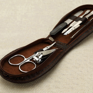 Fabrication en gros ensemble de manucure multifonction durable en acier inoxydable coupe-ongles outil manucure pédicure kit - Product Image 5