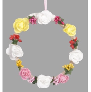 Decoración para el Hogar, Adornos Navideños Colgantes Personalizados al por Mayor, Decoraciones Navideñas Personalizadas al por Mayor, Tela de Algodón, Terciopelo, Yute - Product Image 2