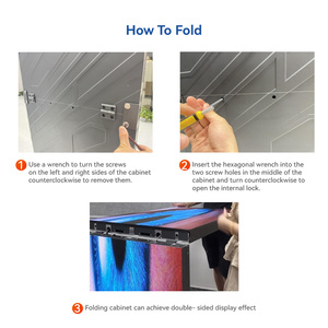 와이파이/4G 제어 포스터 비디오 광고 스탠드 실내 P3 <span class=keywords><strong>LED</strong></span> 디스플레이 P1.875mm P2mm P2.5mm P3mm - Product Image 5