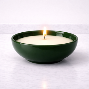 Recipiente de Cerámica para Velas con Patrón Rústico, Tazón Ancho, Acabado Artesanal, Resistente al Calor, Duradero, Reutilizable, para una Sola Vela, Decoración del Hogar - Product Image 5