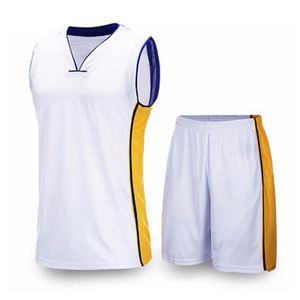 Diseña tu propio nombre y logotipo de número Uniforme de baloncesto de color sólido - Product Image 2